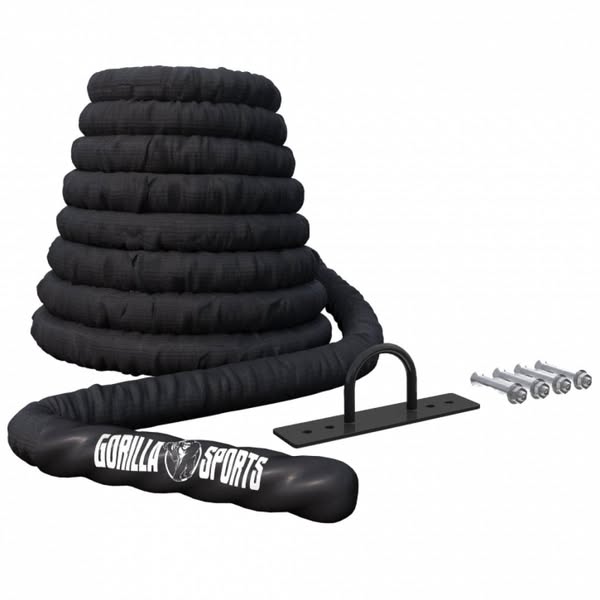 Battle rope incl. Muurbeugel 900 x 3,8 cm €64.99