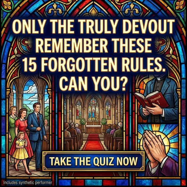 Church Through the Years Etiquette