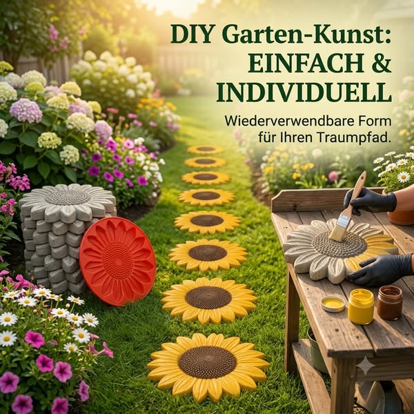 Wiederverwendbare Gartenkunst-Form – Mach deinen Garten wirklich einzigartig