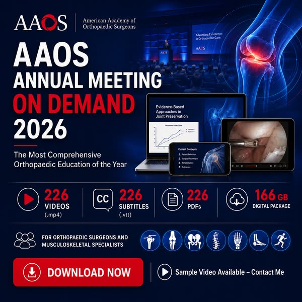 AAOS Annual Meeting On Demand 2026