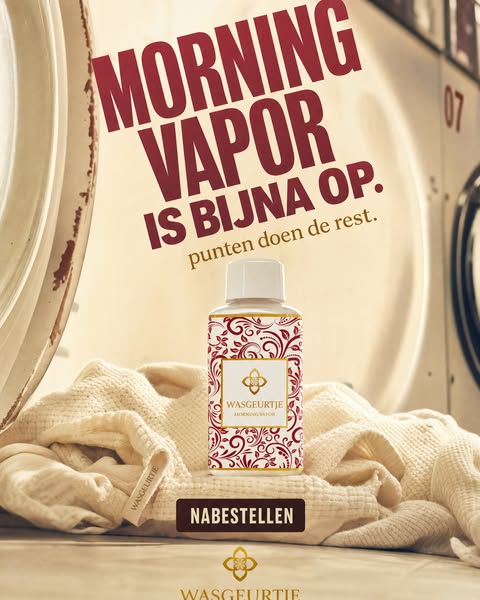 Morning Vapor is bijna op