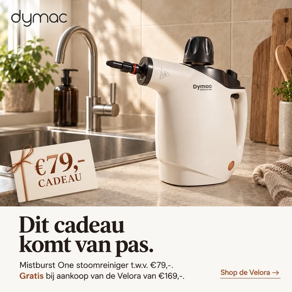 Nu met gratis stoomreiniger