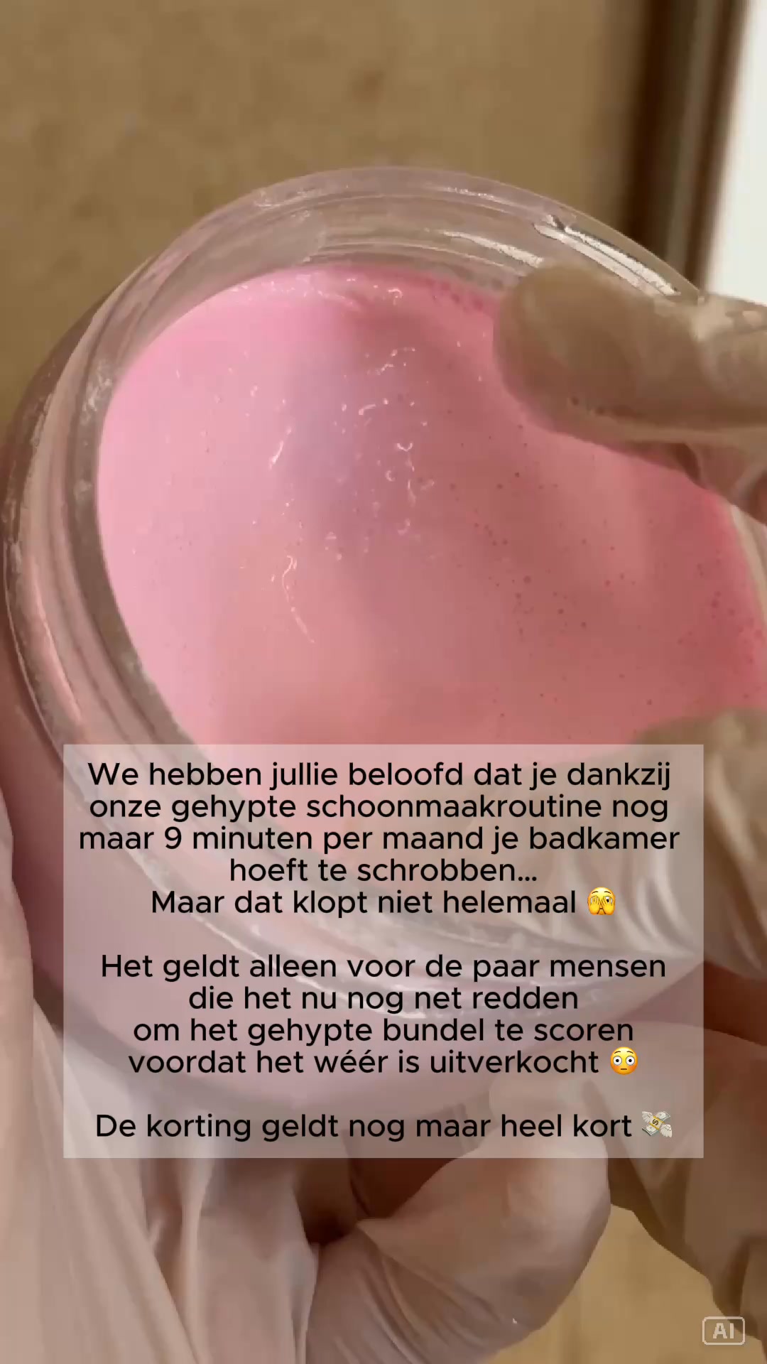 Nu terug in roze
