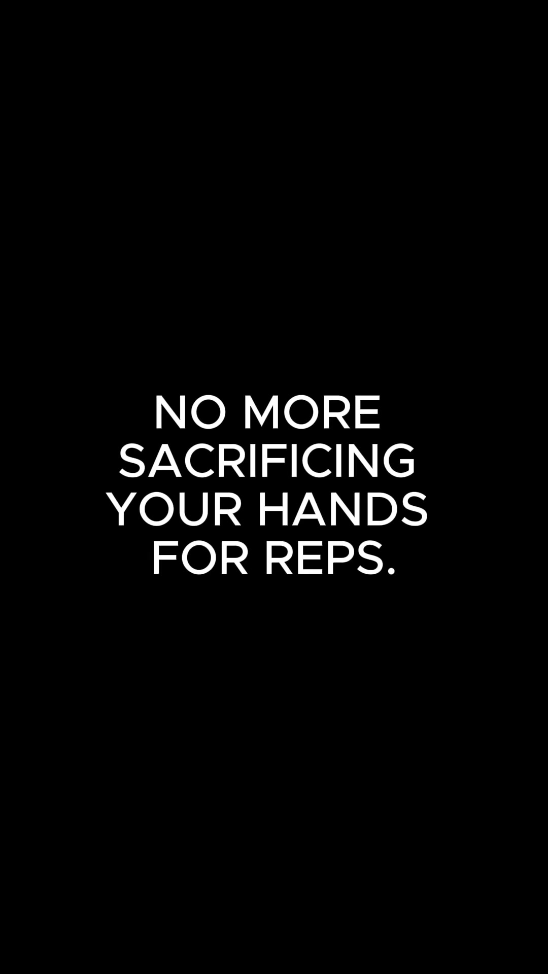 Gym grips built for high reps