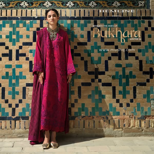 Embroidered Winter Shawls Collection