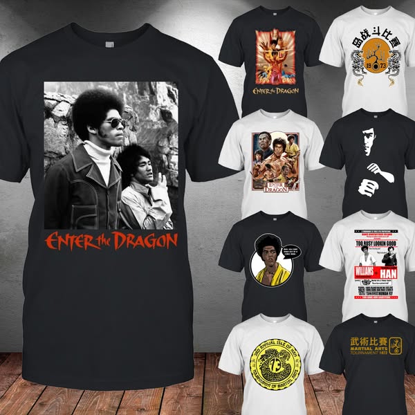 Enter the Dragon | Custom prints store | T-shirts, mugs, face masks, posters