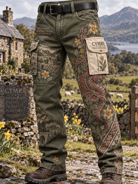 󠁧󠁢󠁷󠁬󠁳󠁿 Celebrate Welsh heritage in our classic Red Dragon apparel.