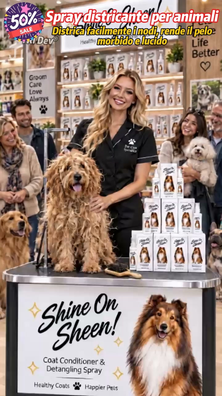 Spray Districante per Animali