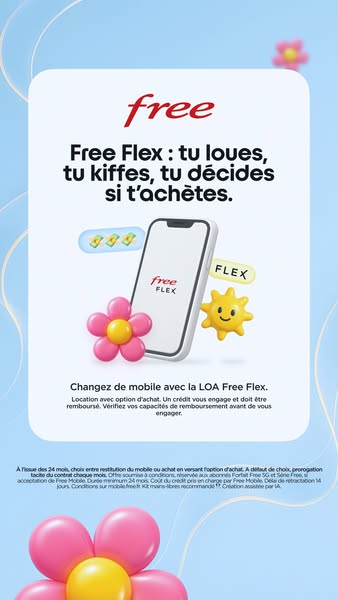 Changez de mobile avec la LOA Free Flex