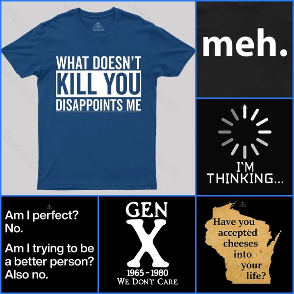 Let the shirt do the talking