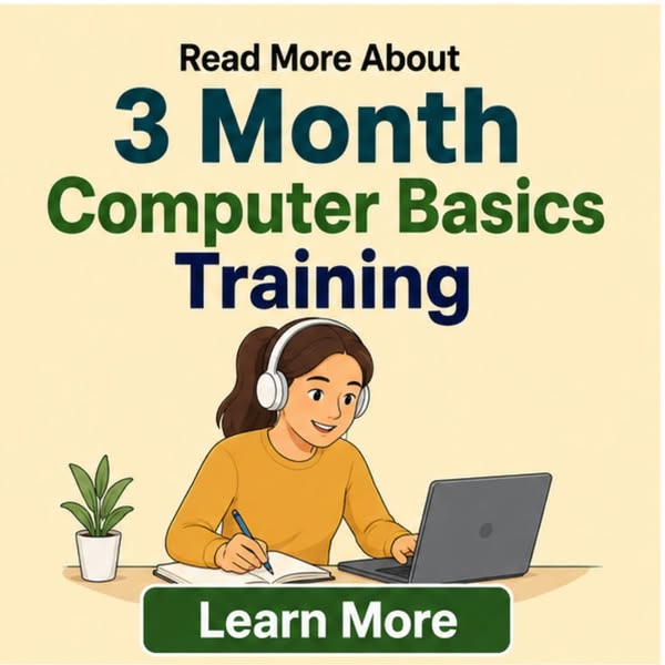 Read More About 3 Month Computer Basics Training . Learn more