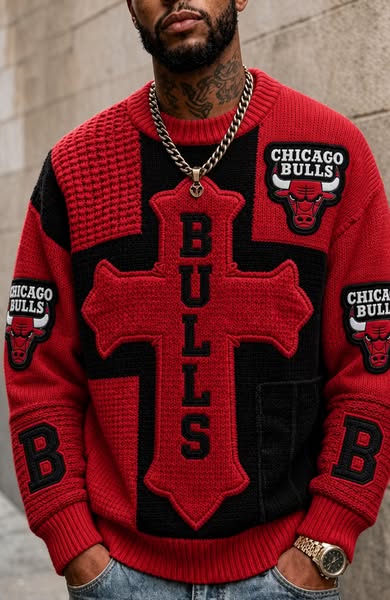 Vintage Chicago Knit Sweater
