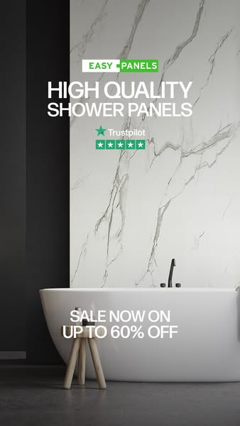 Up to 60% OFF Shower Panels