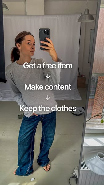 Get free clothes from Boom Butik