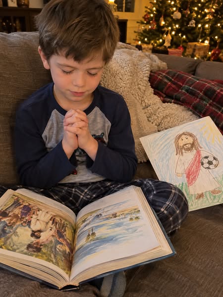 If your kids think of Santa more than Jesus... Read this