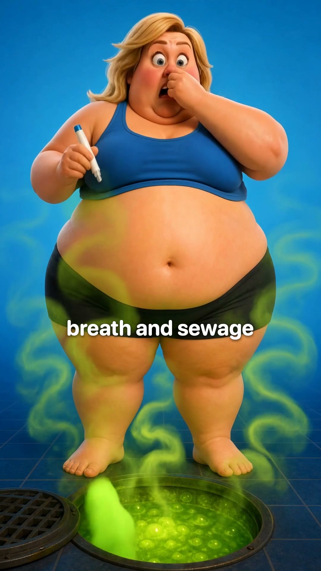 Ozempic breath is a gas. Shut it off.