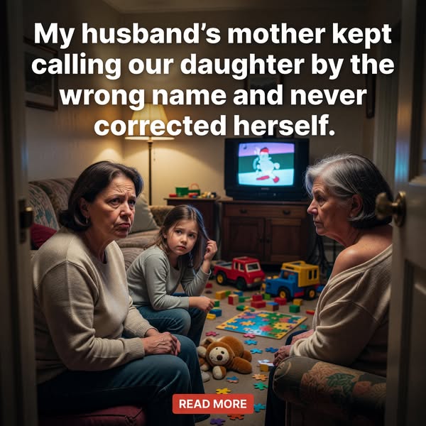 My husband's mother kept calling our daughter by the wrong name and never corrected herself