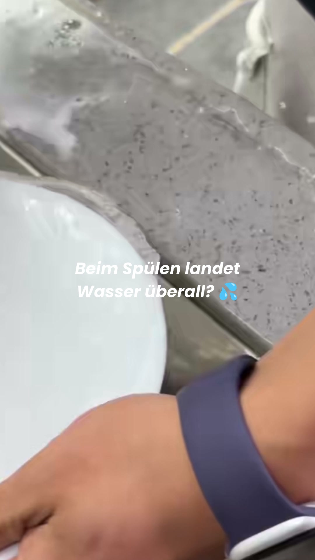 #1 Spritzschutz für deine Spüle