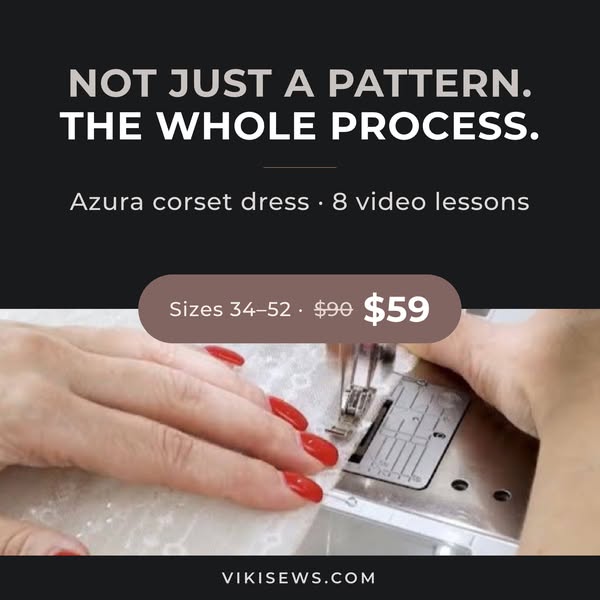 Azura Dress Sewing Course — $59 instead of $90