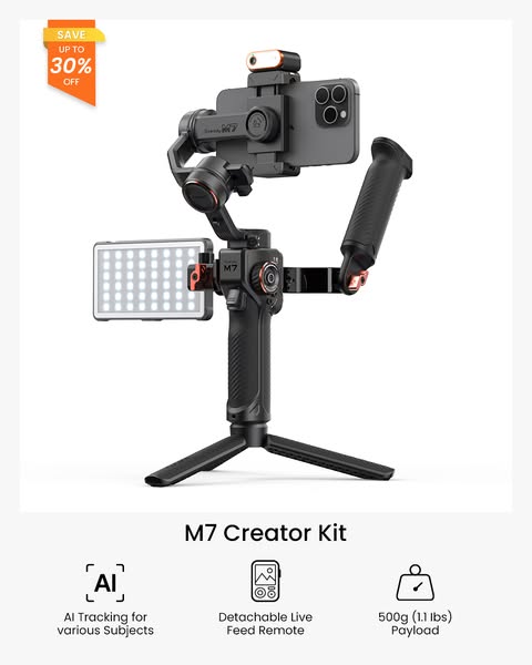 Hohem M7 Creator Kit, Built for Pros
