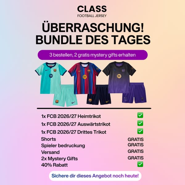FC Barcelona 26/27 – Jetzt entdecken