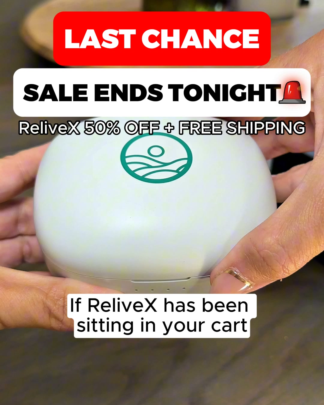 Order ReliveX at 50% off before the Early Fall Sale returns to full price