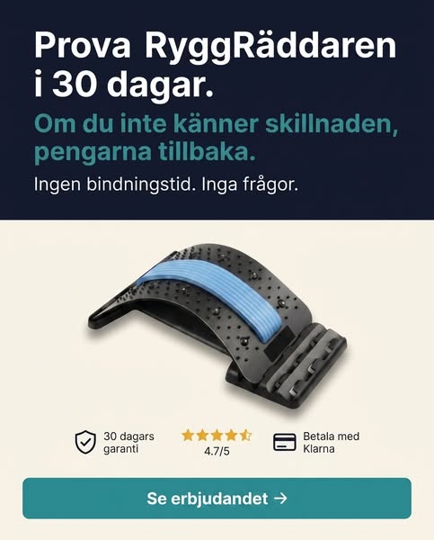 30 dagars öppet köp, känn skillnaden själv