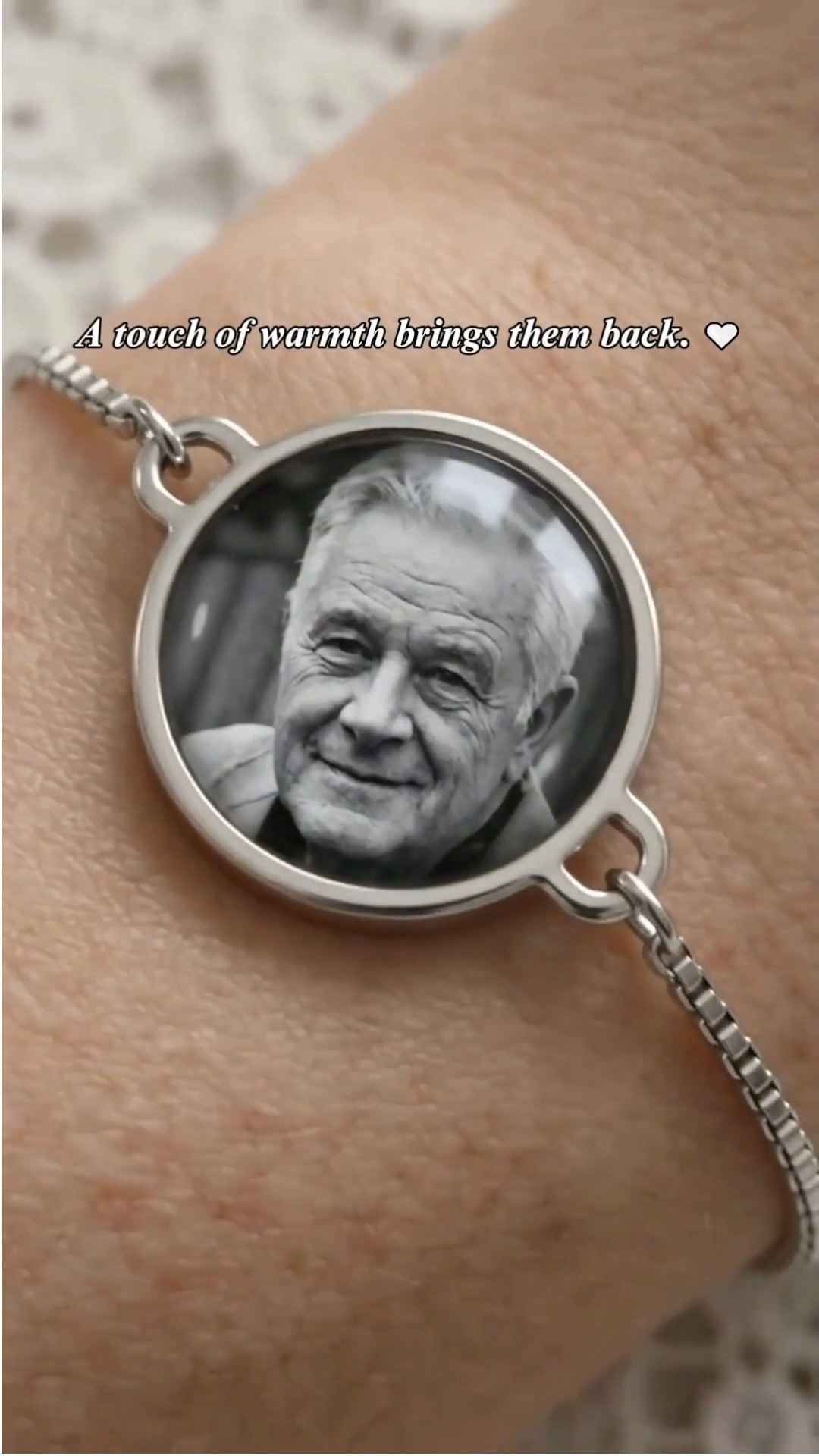 Personalized Hidden Photo Bracelet