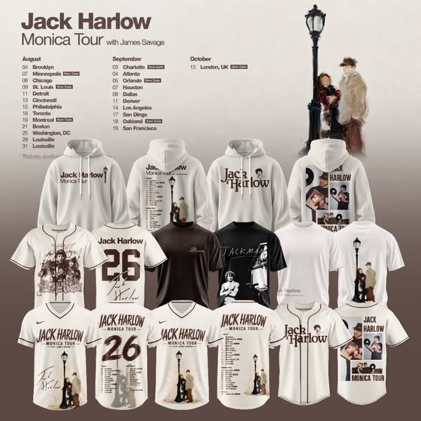 Jack Harlow Monica Tour Collections
