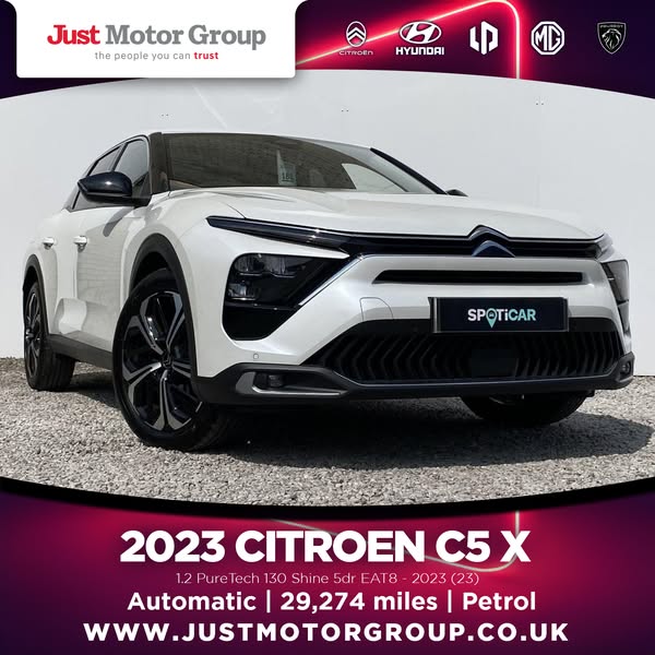 SAVE £991! 2023 Citroën C5 X Shine Automatic!
