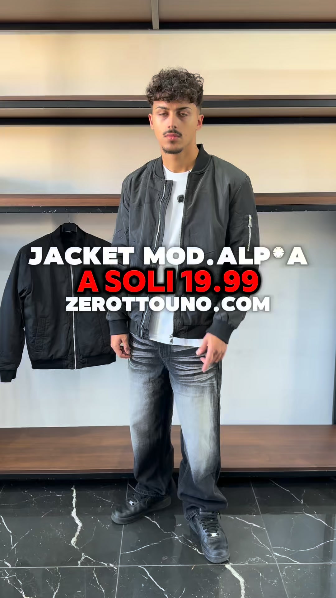 Jacket mod.Alp*ha