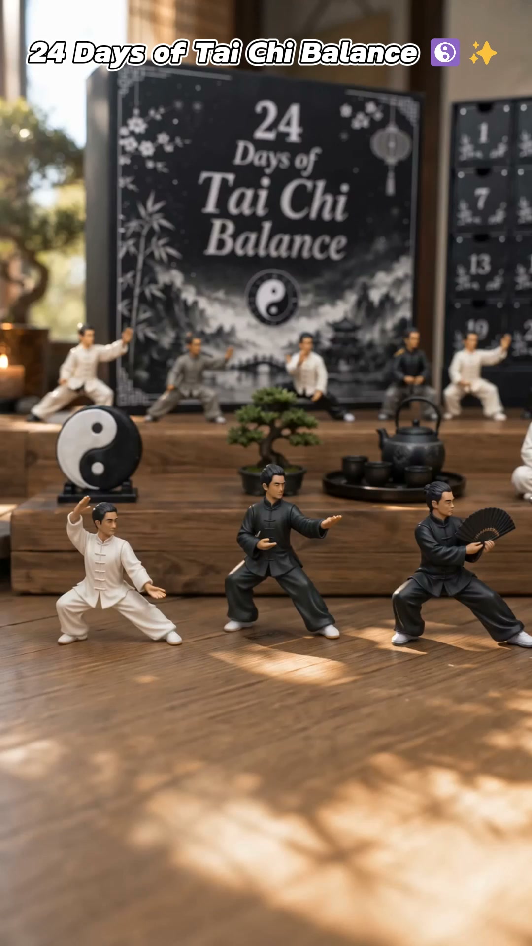 24 Days of Tai Chi Balance & Festive Calm.