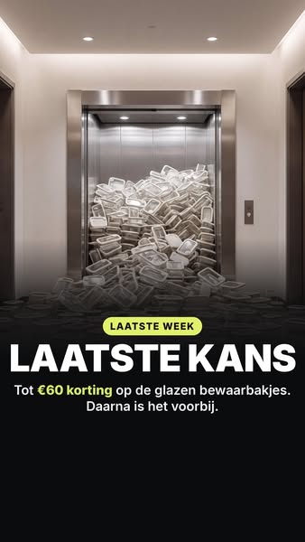 LAATSTE KANS: tot €60 korting