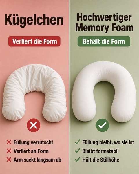 Memory Foam statt Kügelchen
