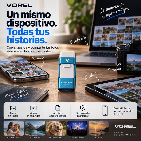 Compatible con todos los móviles