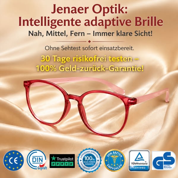 [VON CHARITÉ ENTWICKELT] Die smarte Auto-Fokus-Brille für alle Sehschwächen (0-1000 dpt)!