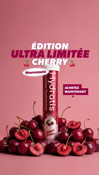 Cherry, édition limitée, dispo maintenant