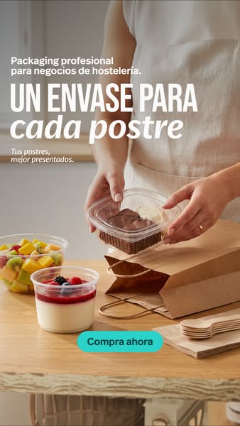 Packaging para hostelería