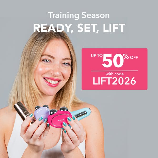 FOREO Training Season Sale | Up to 50% Off | Snatched Season
