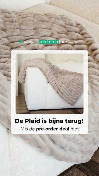 Beperkte batch. Bestel vandaag!