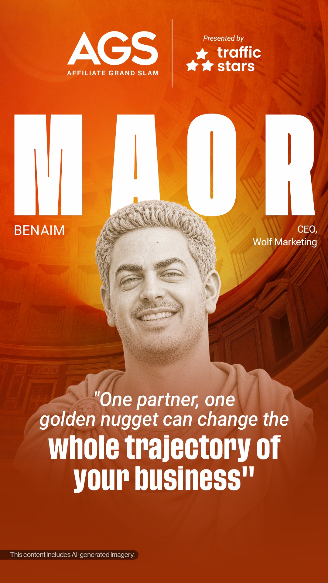 Join Maor Benaim at Affiliate Grand Slam