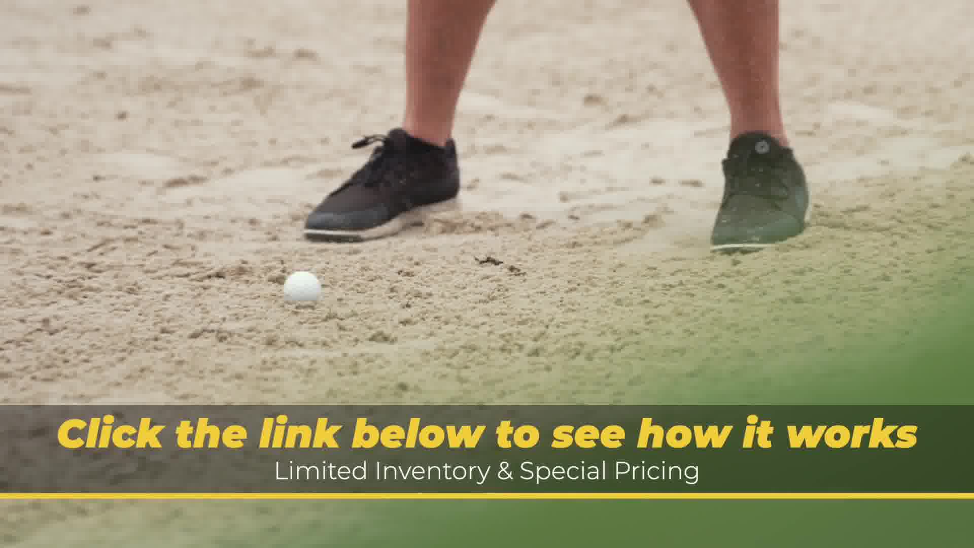 The First Wedge Designed to Escape Bunkers in One Shot!