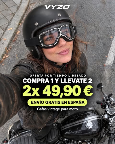 Lleva la segunda con 75% OFF
