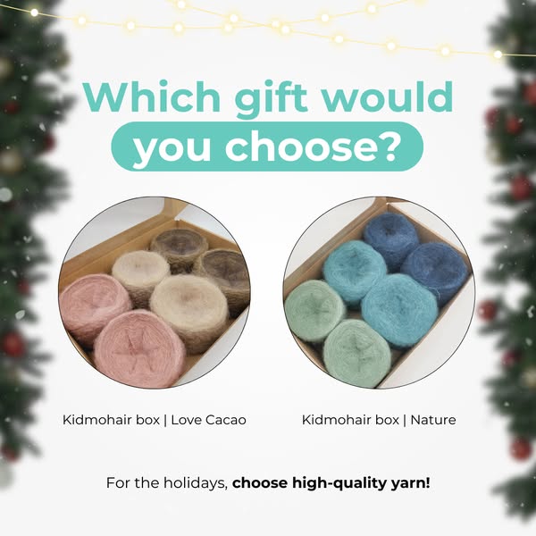 Unreal? Multiple projects from one yarn box!