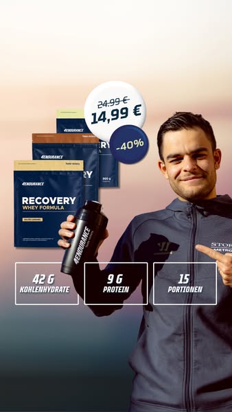 42 g Kohlenhydrate. 9 g Protein. Nur 1 € pro Portion.