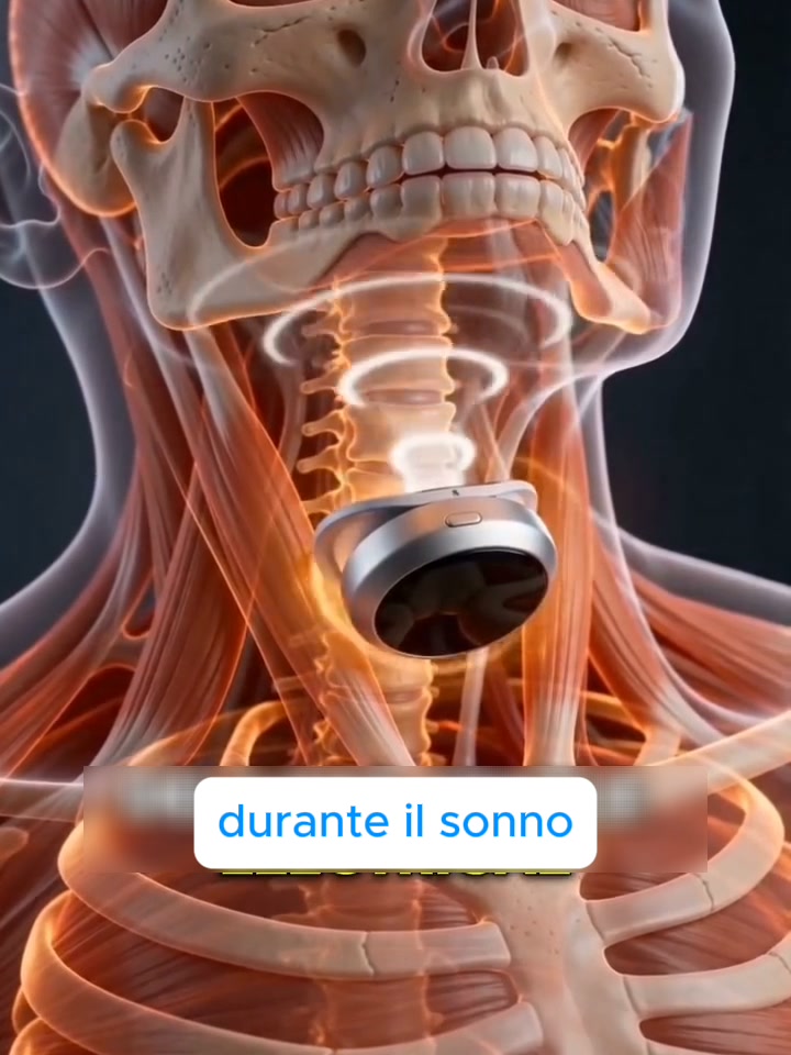 Risolve l'apnea notturna e il russamento alla radice