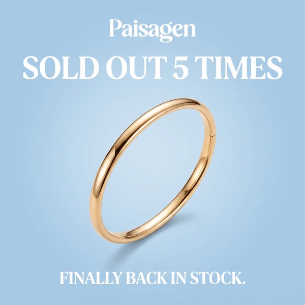 100% Tarnish-Free Gold Jewelry.