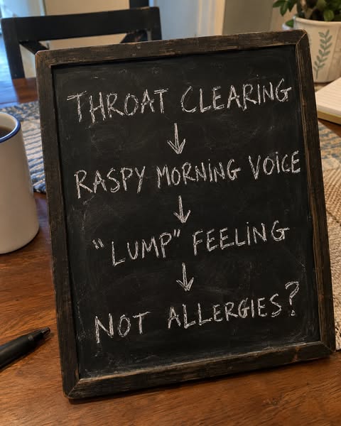 The Truth About Your Constant Throat Clearing..