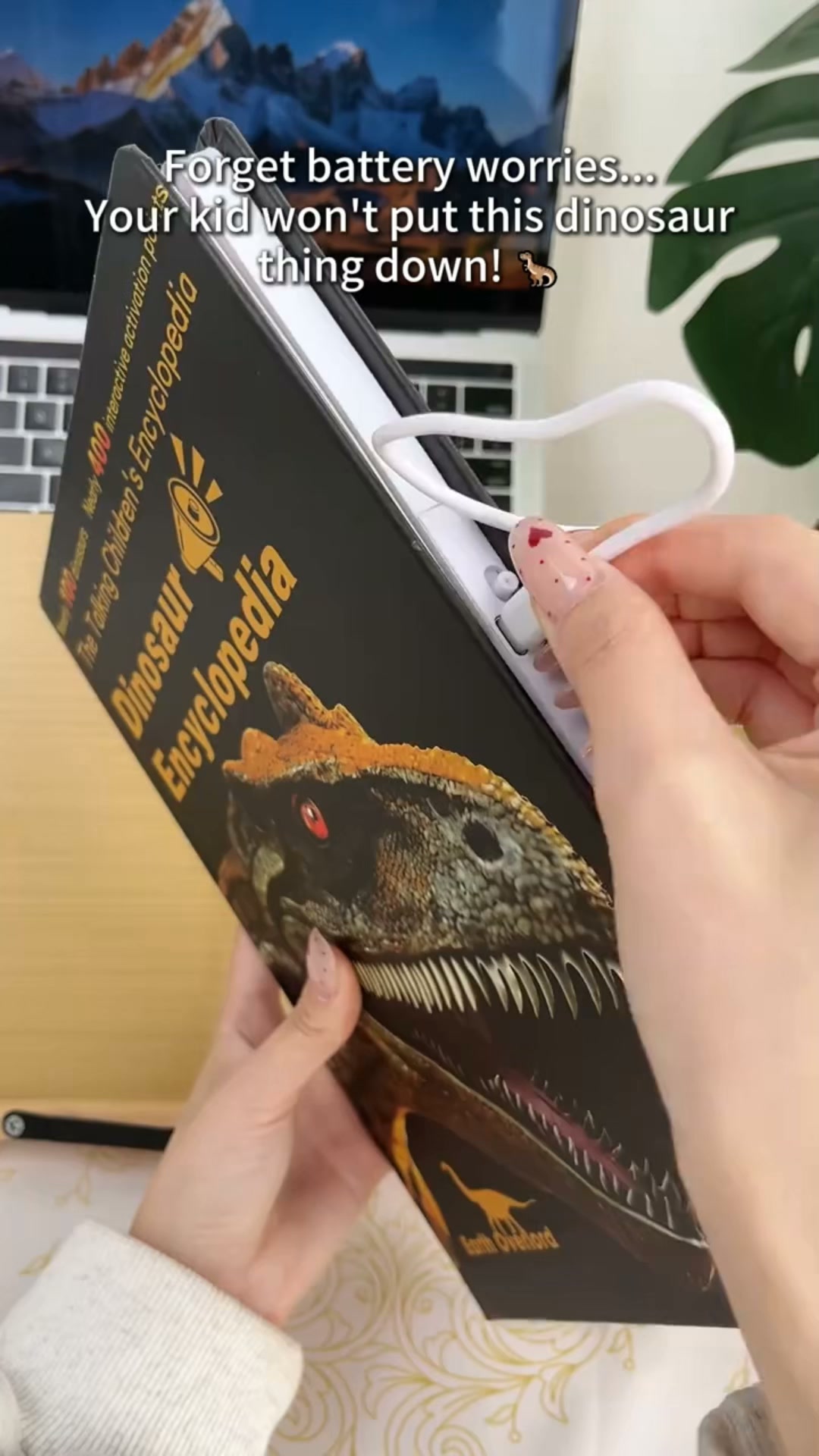 Interactive Dinosaur Book That Talks
