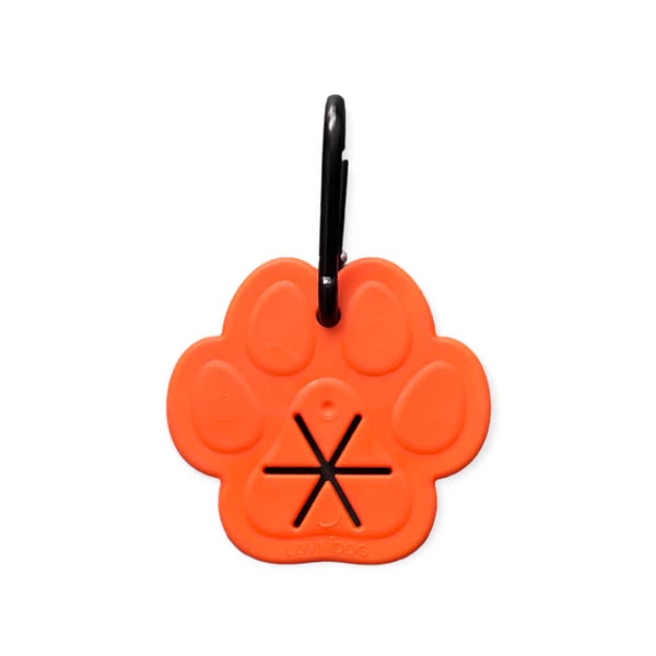 Kotbeutelhalter PFOTE ORANGE